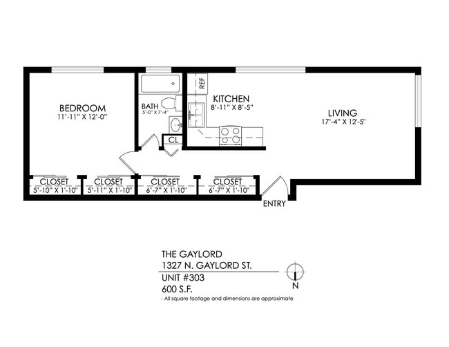 Floorplan - The Gaylord