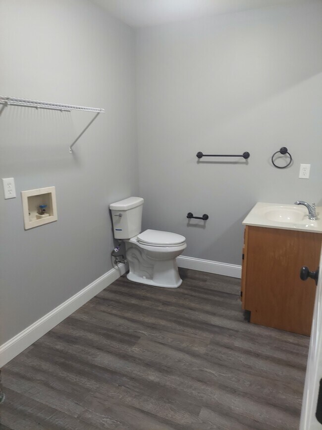 Half Bath & Washer/Dryer Hook Ups - 1438 Vance Rd