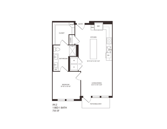 Floorplan - The Boheme