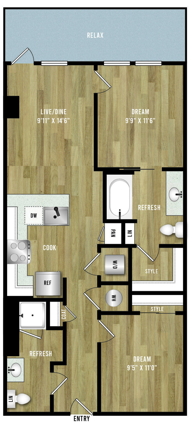 Floorplan - Victor Prosper II