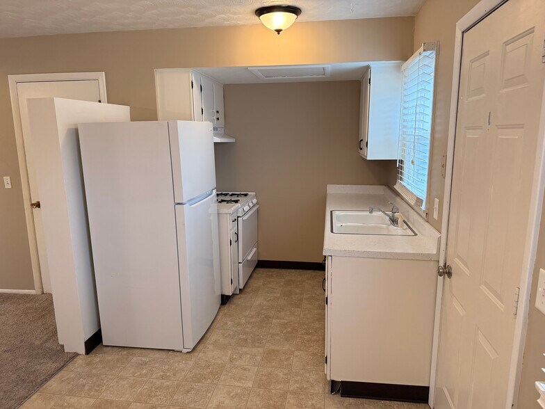 Freshly painted kitchen - 114 W Spring St
