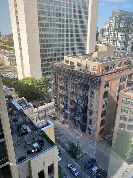 Balcony view - 700 N Larrabee St