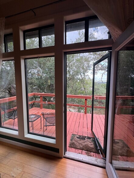 Interior View of Back Deck - 1825 Phantom Rider Trl
