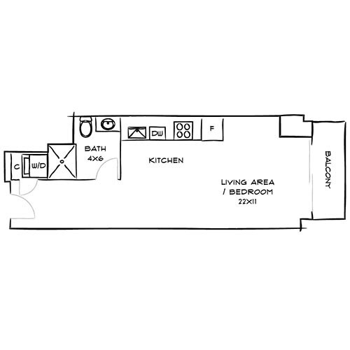 Floorplan - One Canal
