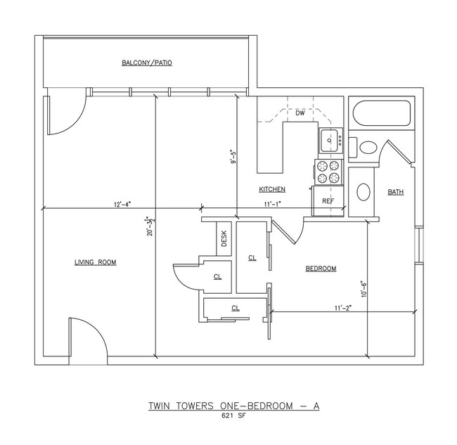 Floorplan - Twin Towers