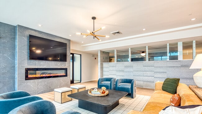 1st Floor Lounge - ERA at PARK 216 Apartments (Suffolk’s Newest 55+ Luxury Living Community)