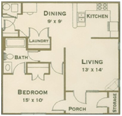 Floorplan - City View Farm Apartments