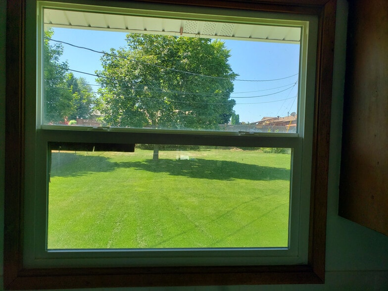 Looking out kitchen window - 12202 E 10th Ave