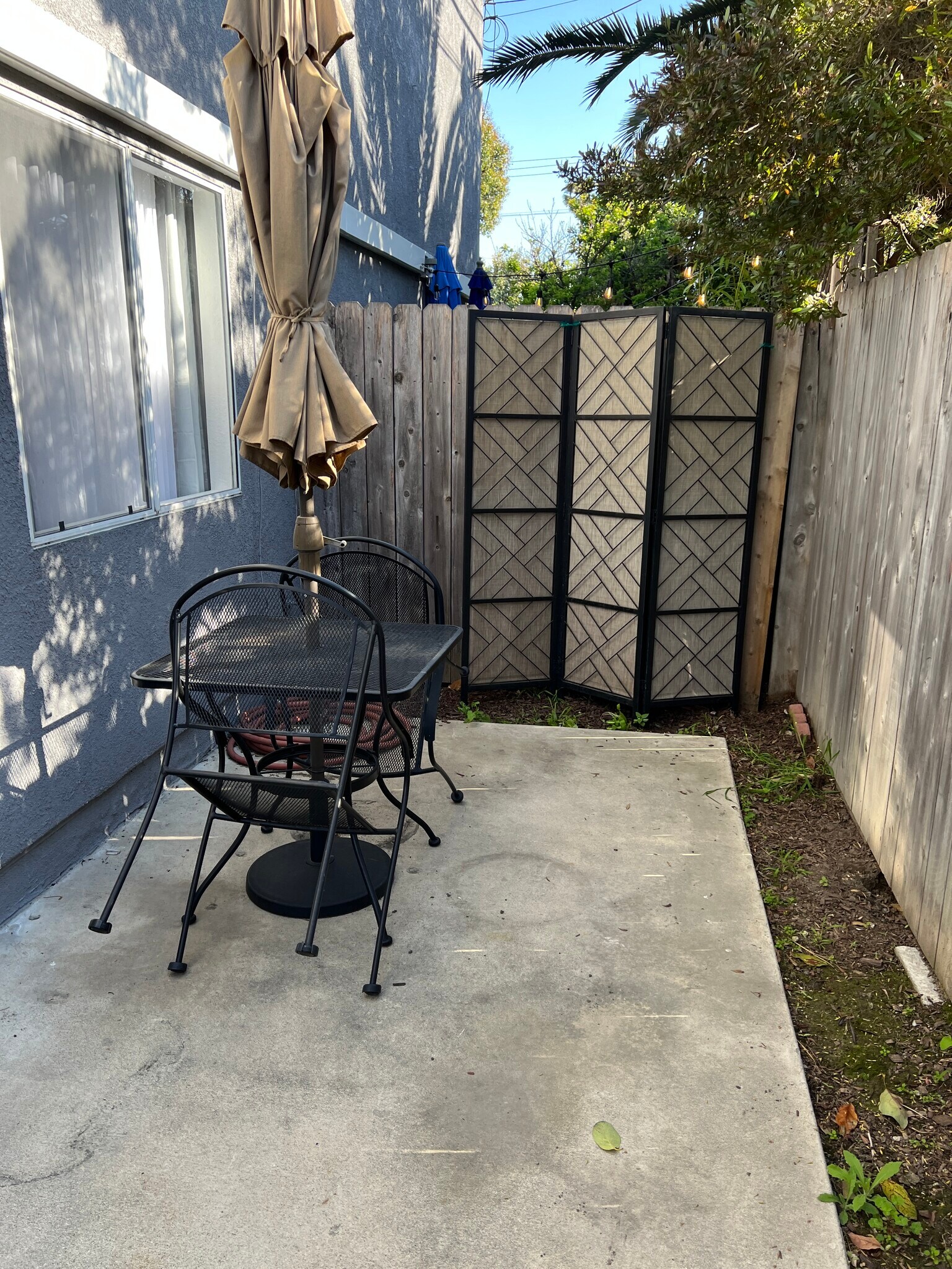 PRIVATE PATIO FOR UNIT - 627 Coronado Ave