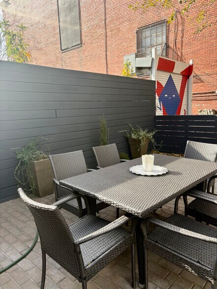 backyard area - 1706 10th St NW