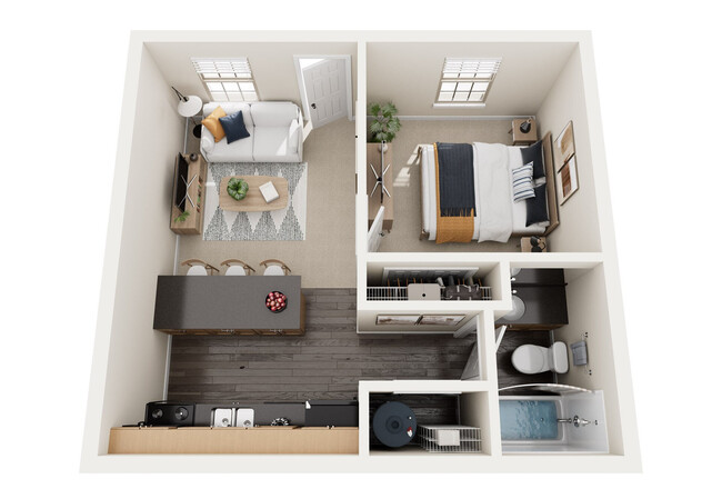 Floorplan - 150 West Apartments