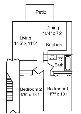 2BR/1BA - Troy Manor Cooperative