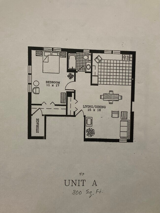 Floorplan - Wilmanor Apartments
