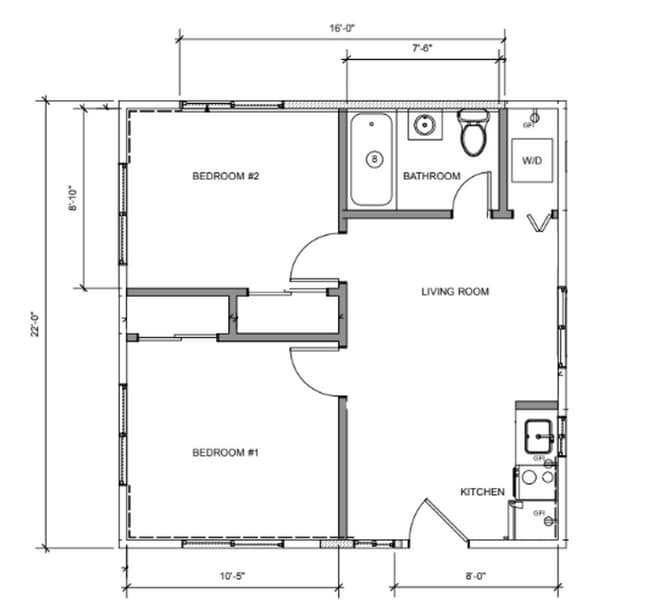 Building Photo - 2 bed 1 Bath on Adobe