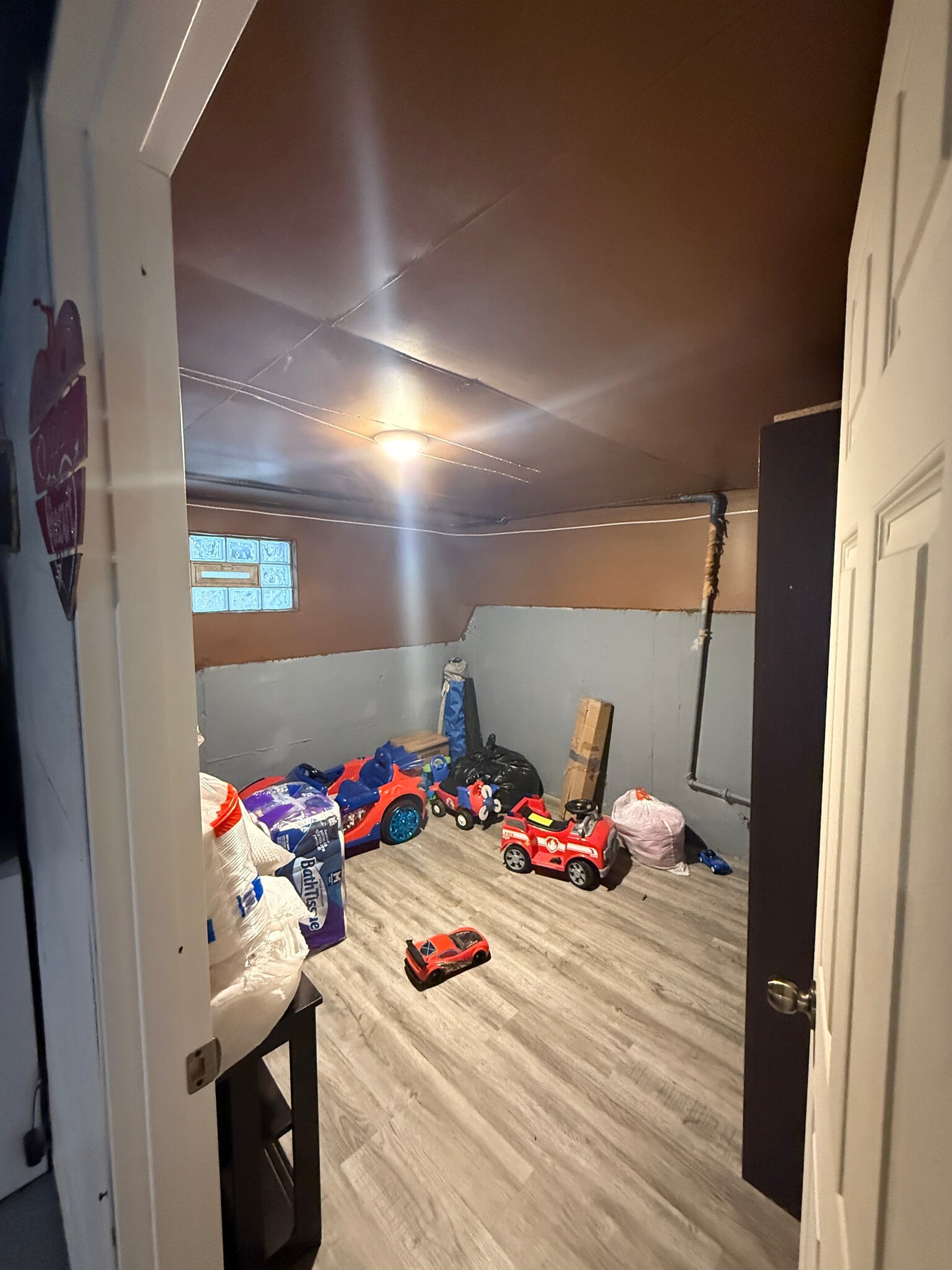 inside of add on - 1019 N Springfield Ave