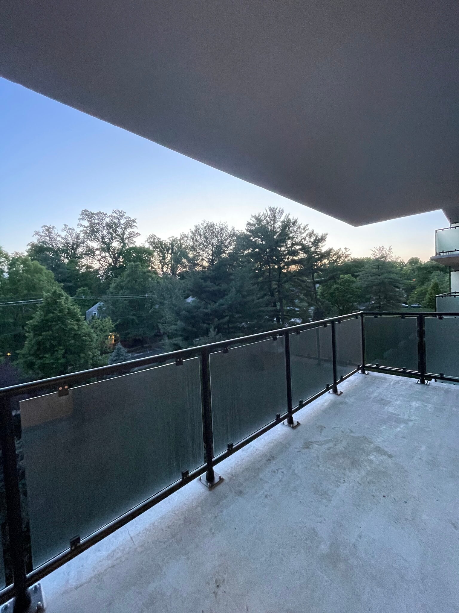 Balcony with view of New Mexico Ave NW - 4201 Cathedral Ave NW