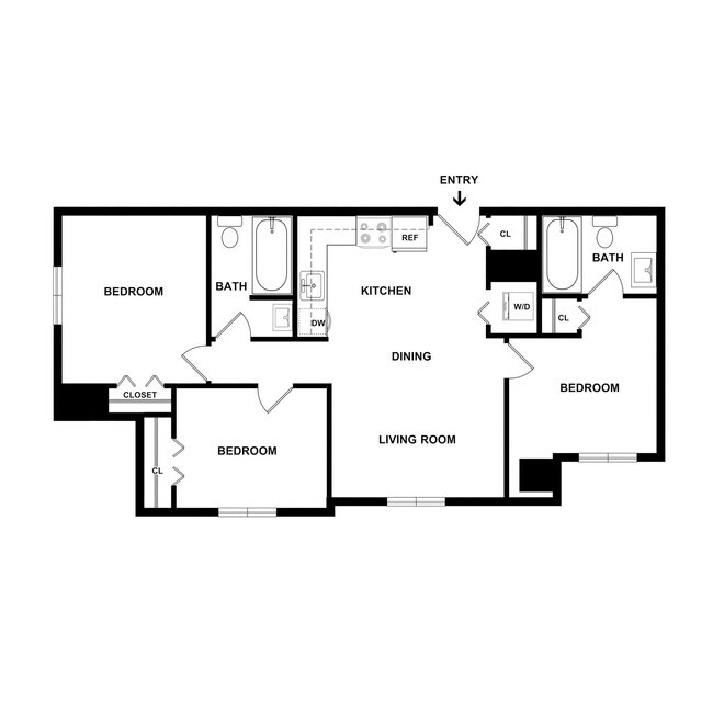 Floorplan - Simplicity at the Rim