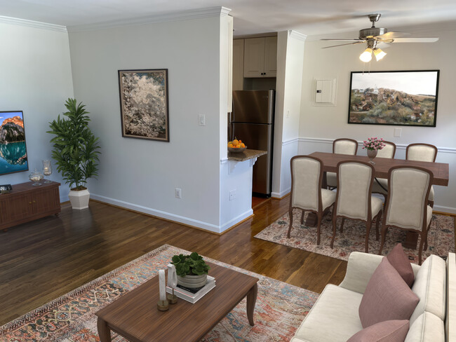 Dining Room/Kitchen area - 5112 MacArthur Blvd NW