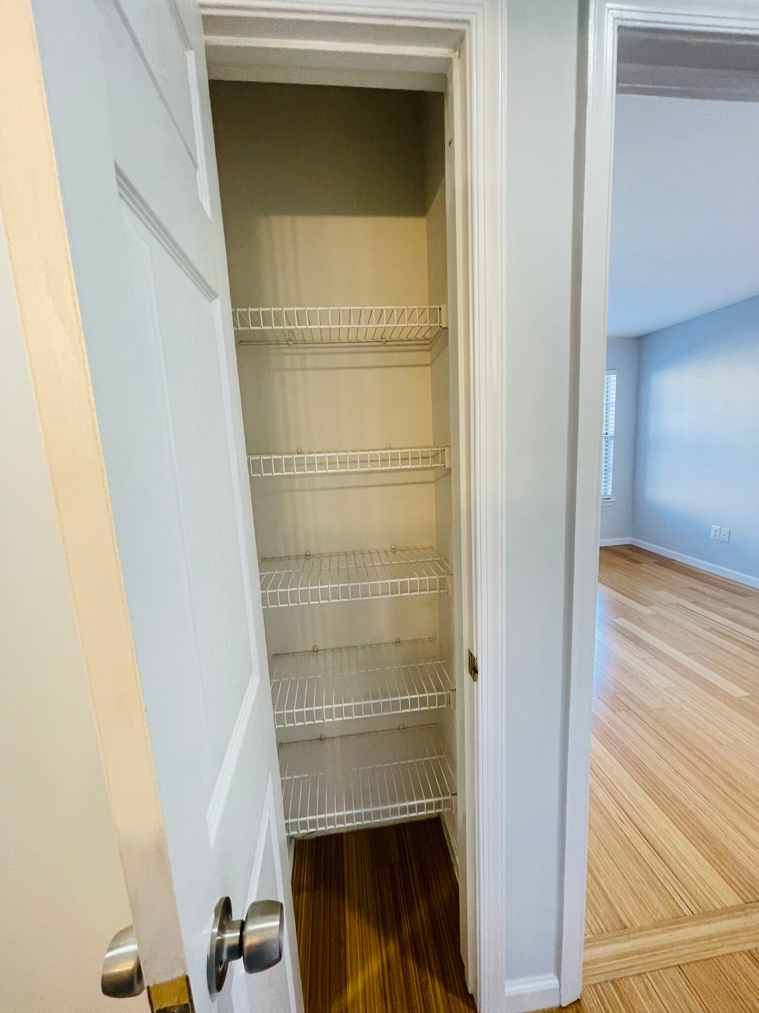 linen closet hallway - 6423 Richmond Hwy