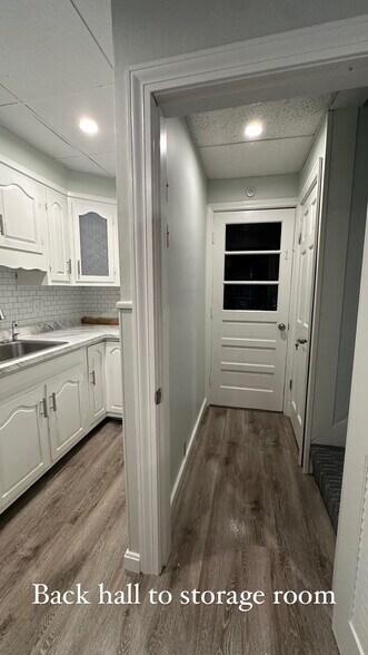 Hall to storage - 101 Reservoir Ave