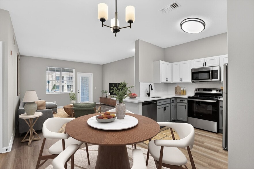 Welcome to Eagle Rock Apartments at Fishkill, where modern design meets comfort. This spacious living area is perfect for relaxation and entertaining. Enjoy high-end finishes and a welcoming atmosphere. Schedule your tour today! - Eagle Rock Apartments at Fishkill