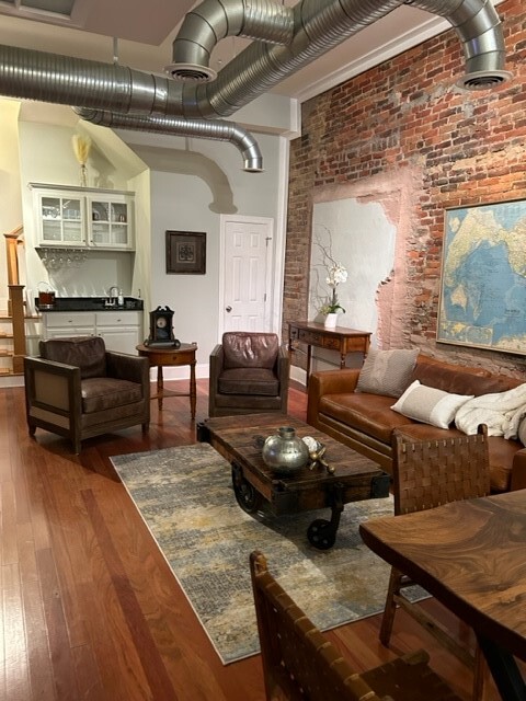 Living Area - 417 Evans St