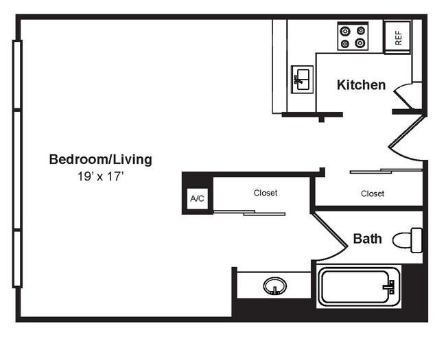 Floorplan - Renaissance Tower