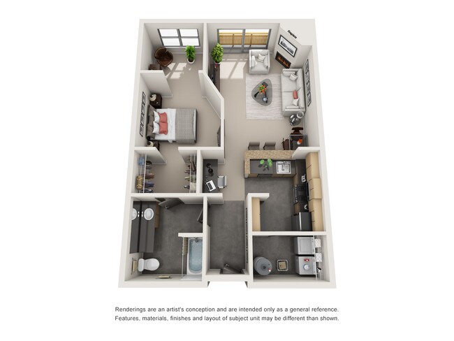 Floorplan - Saffron Apartments