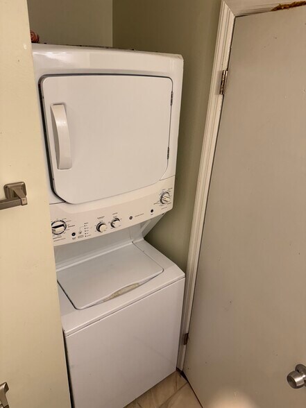 Laundry center inside bathroom - 6740 Apalachee Pky