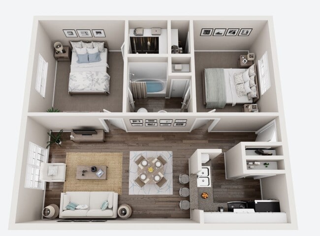 Floorplan - Bellaire Oaks Apartments