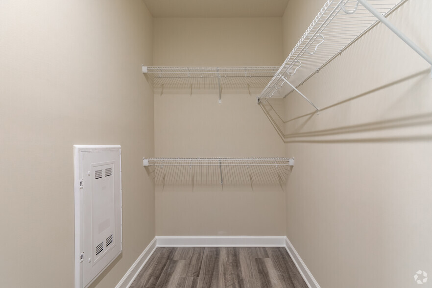 2BR, 2BA - Closet - Palisades at Wake Forest