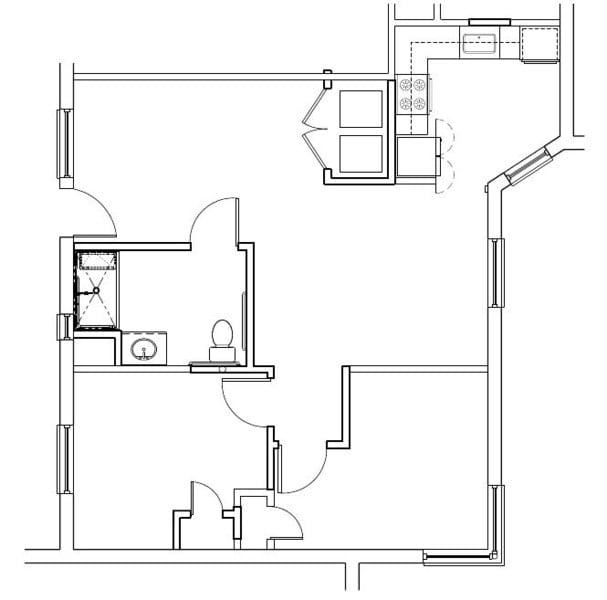 Floorplan - Forest Park Apartments