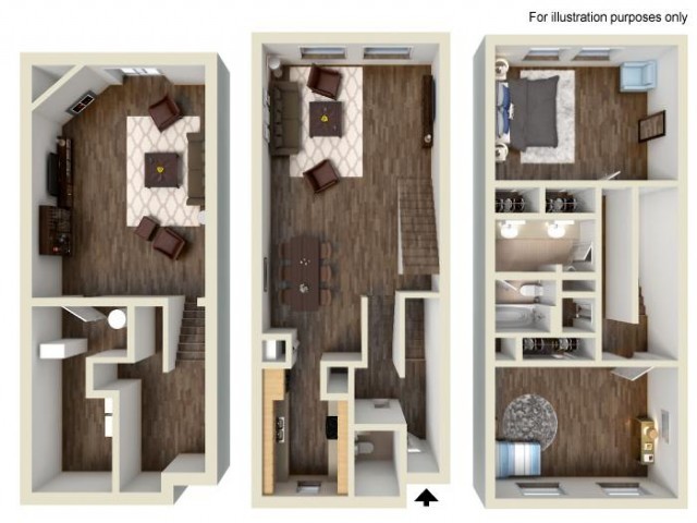 Floorplan - Private Reserve Townhomes