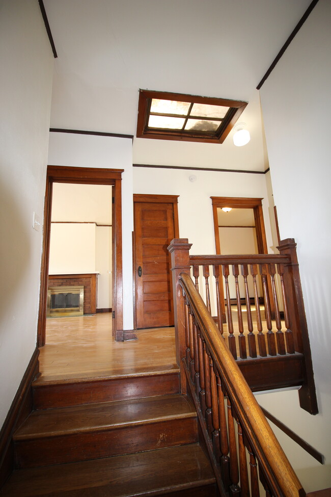 Hallways with skylight and linen closet - 305 S 21st Ave E