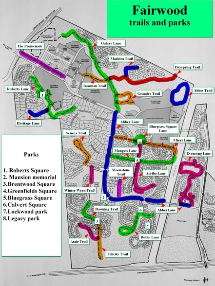 8 Parks & 7+ miles of pedestrian walkways - 13101 Saint James Sanctuary Dr