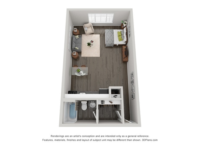 Floorplan - Studios @ 270