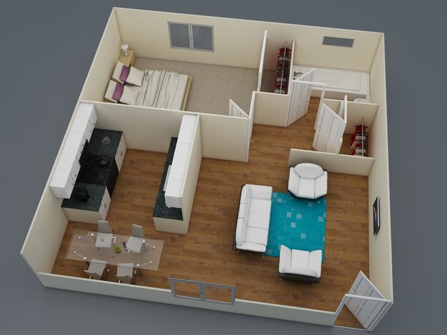 Floorplan - Fifteen 50 Apartments