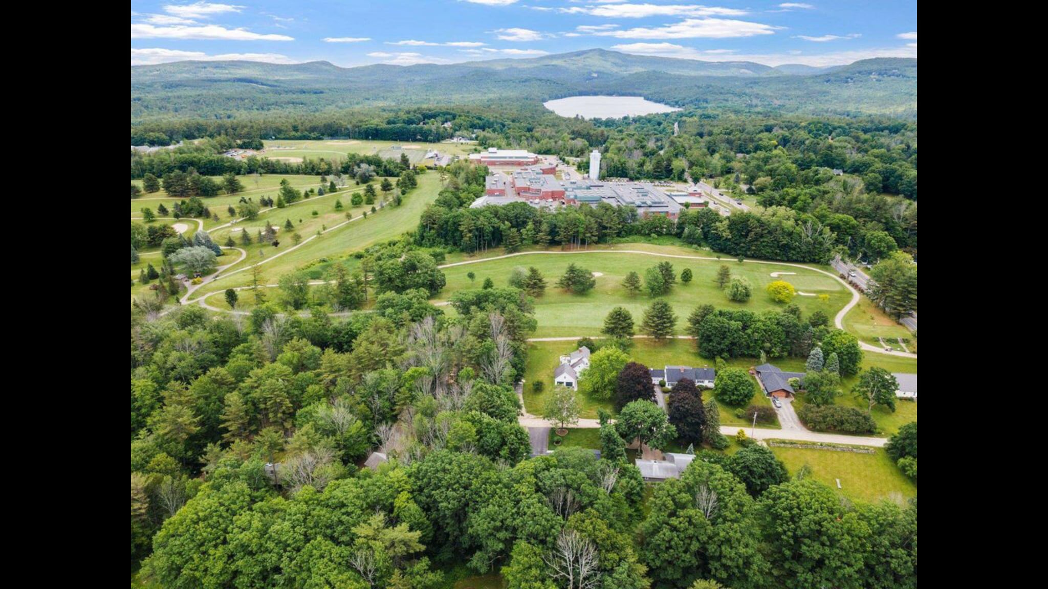Aerial to Kingswood HS and golf course - 8 Edgewood Ter