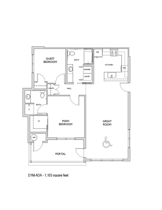 Floorplan - Acequia Lofts