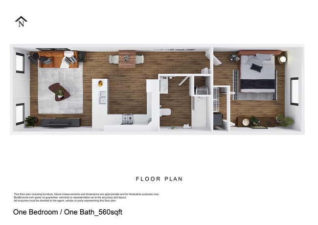 Floorplan - The Flats