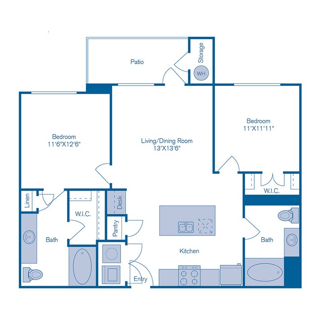 Floorplan - Bridge at Southpark Meadows