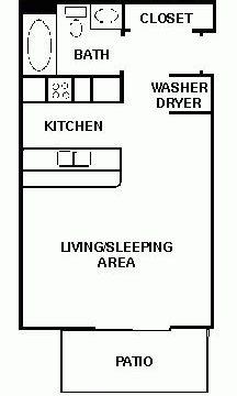 Floorplan - Lake Pointe Apartments