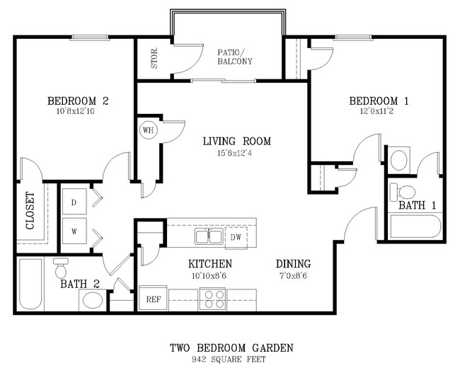 2 BR - Garden - Salisbury Square