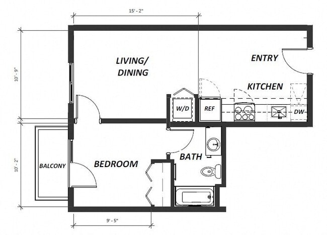 Floorplan - AVIVA Apartments