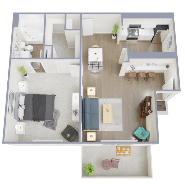 Floorplan - Harbour Point Apartments