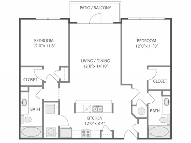 Floorplan - AMLI Quadrangle