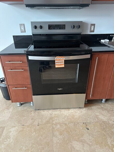 New stove - 690 SW 1st Ct
