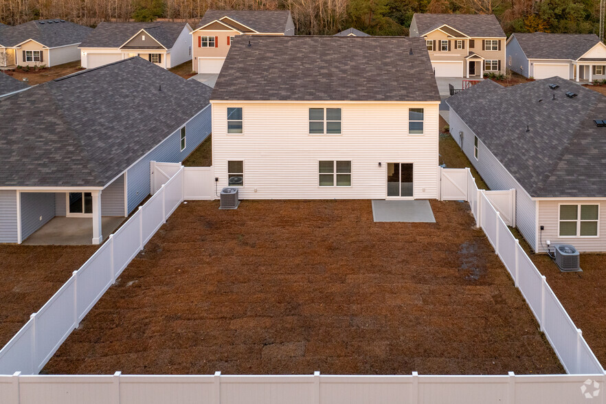 Fenced Backyard - Landing at Stone Chimney