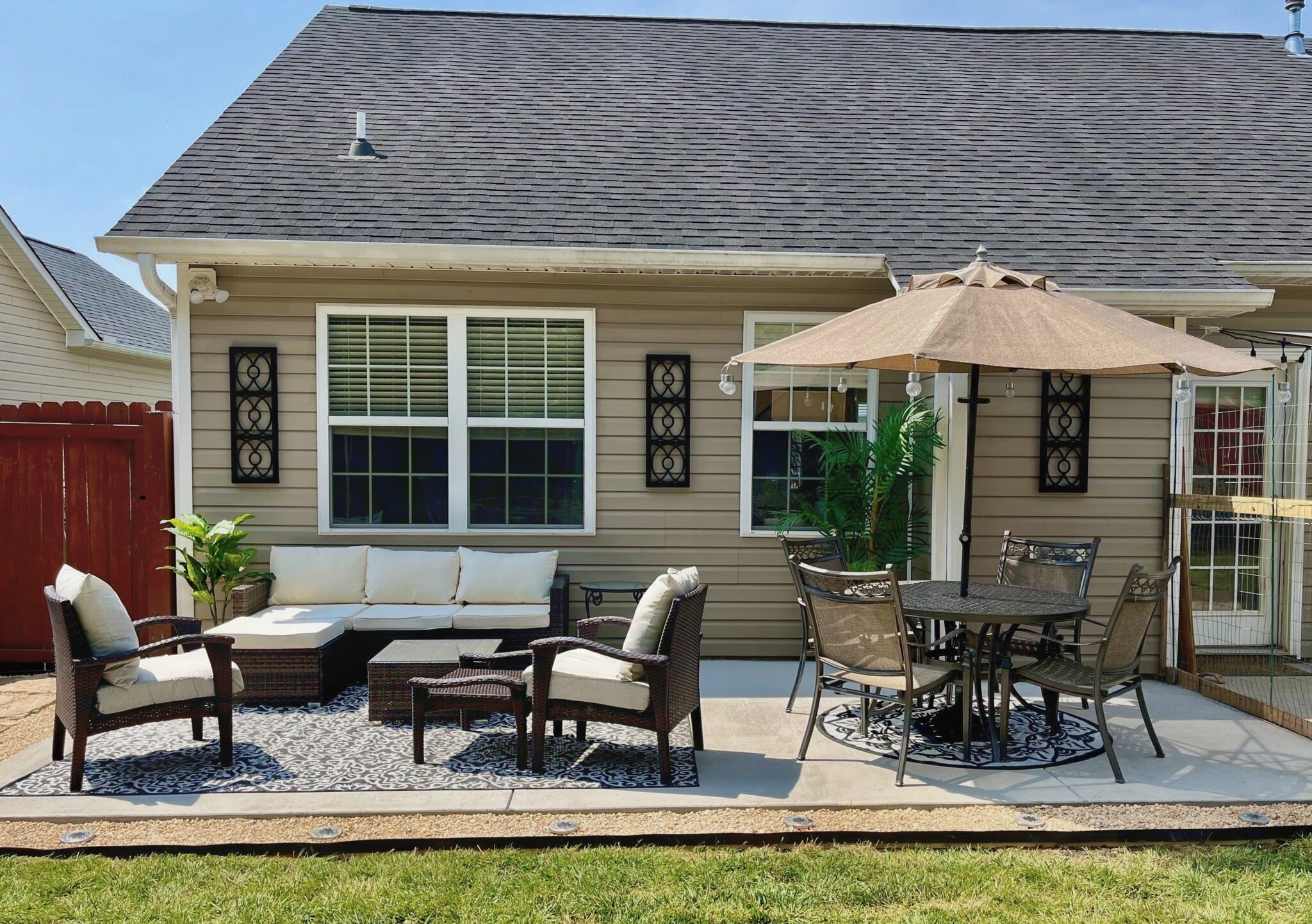 Back Patio - 168 Pamlico Rd