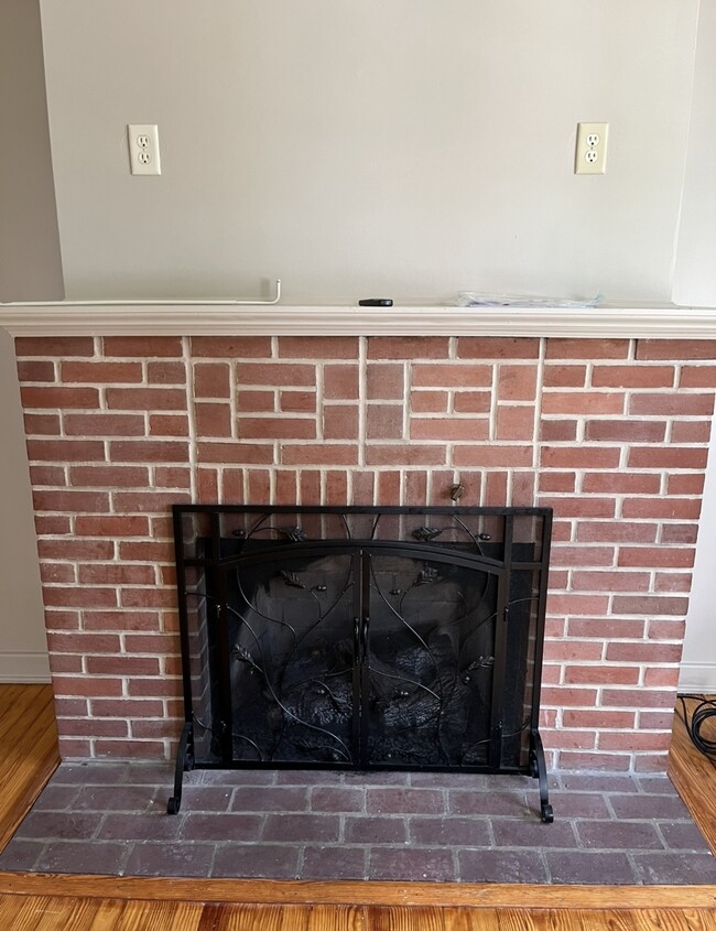 Gas fireplace in livingroom - 414 W Walnut St